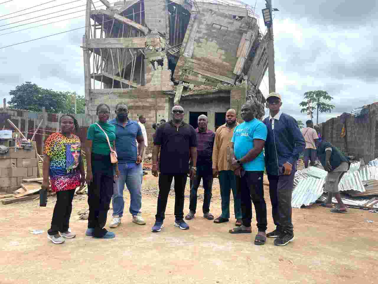 Anambra Demolishes Collapsed Building, Cracks Down on Illegal Construction