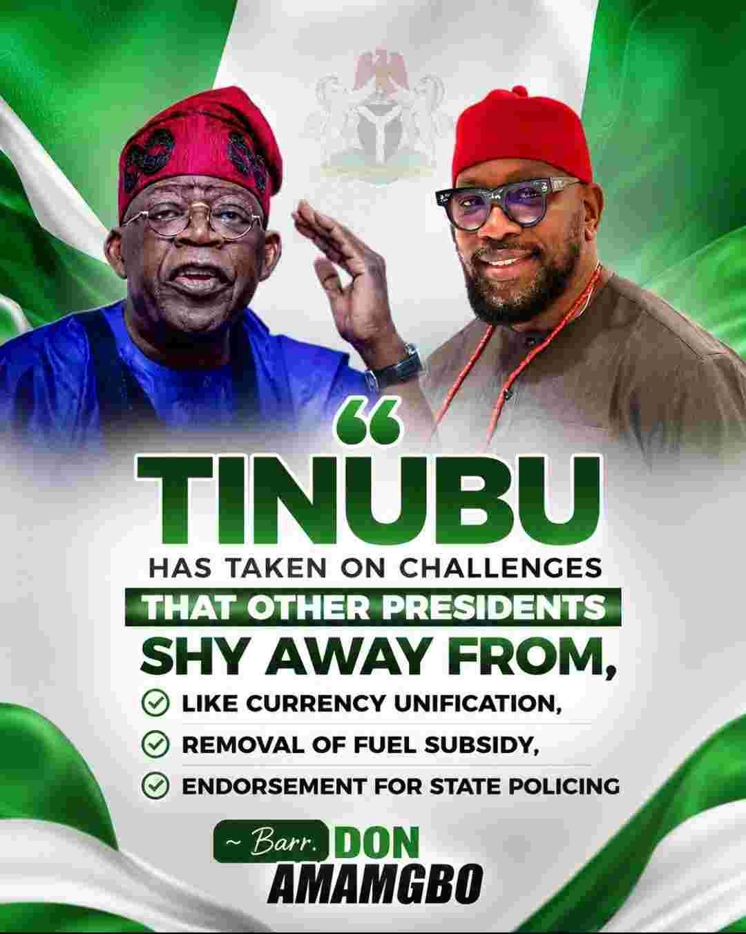 2027: Tinubu Has No Real Challenger, Deserves Second Term — Don Amamgbo